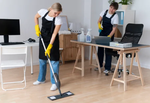 Nettoyage de bureau professionnel à Saint-Pierre-les-Bois